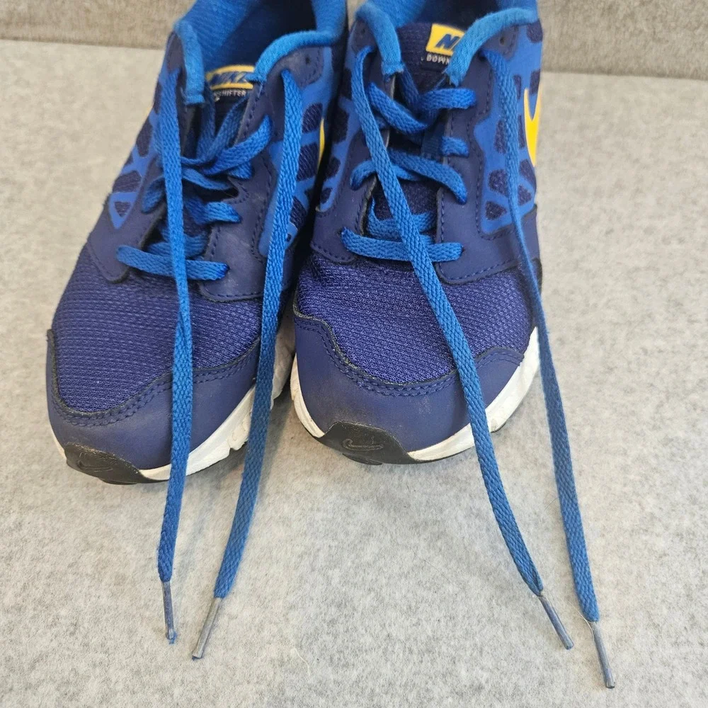 NIKE DOWNSHIFTER 6 KIDS | Running Shoes Blue Yellow Size 4Y